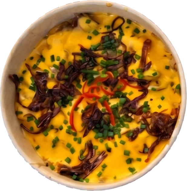 Cheese koththu