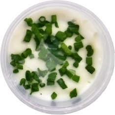 Chive yoghurt dip